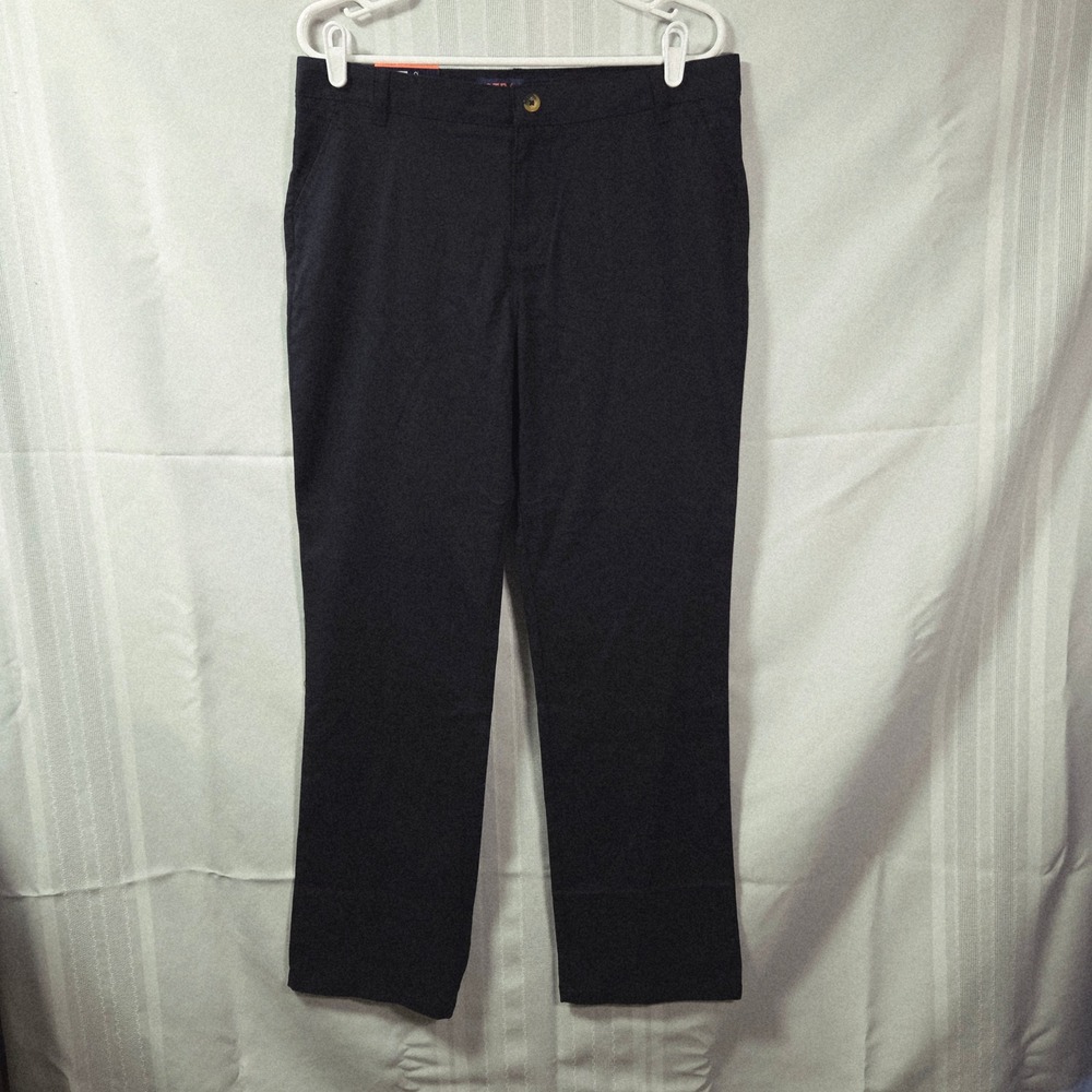 French Toast Pants Girls 20.5 Plus Navy Straight Leg Adjustable Waist SK9490E
